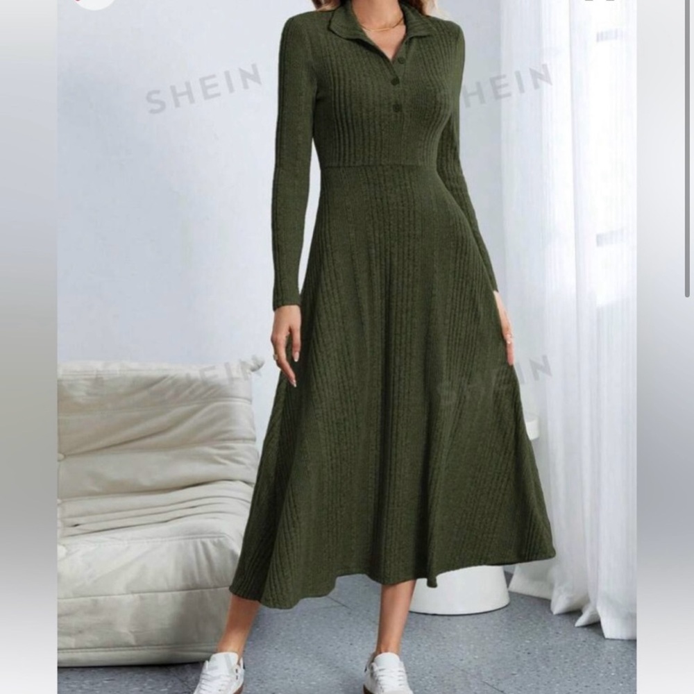 Elegant Green Dress
